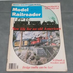Model Railroader‎ Magazine May 1977 Trains Railroad Hobbyist Collectible